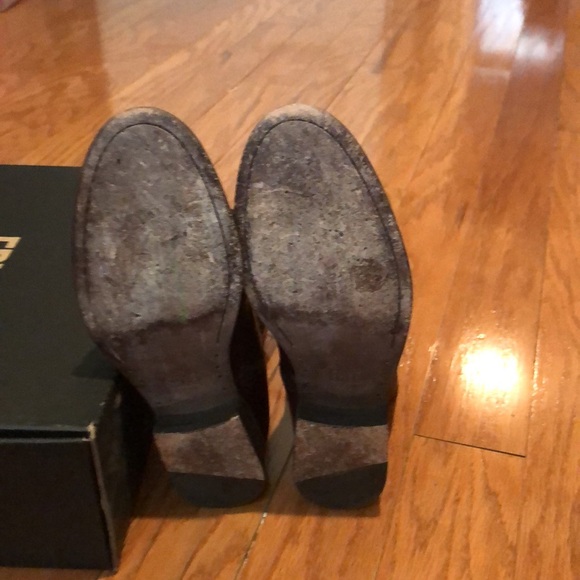 Redwood Frye Melissa Button Short Boots - Picture 4 of 5